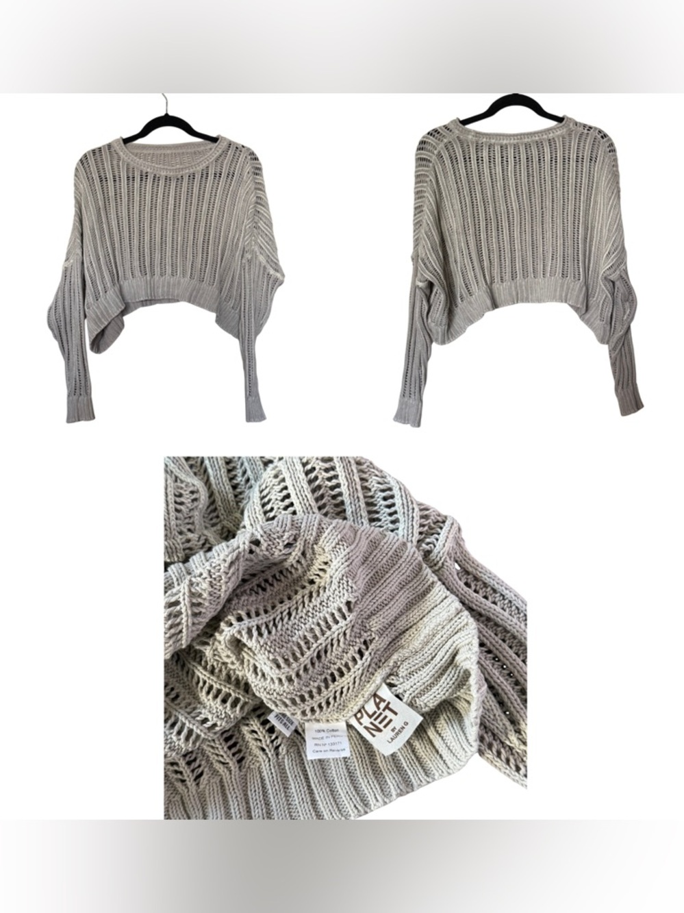 Planet by Lauren G Knit Sweater